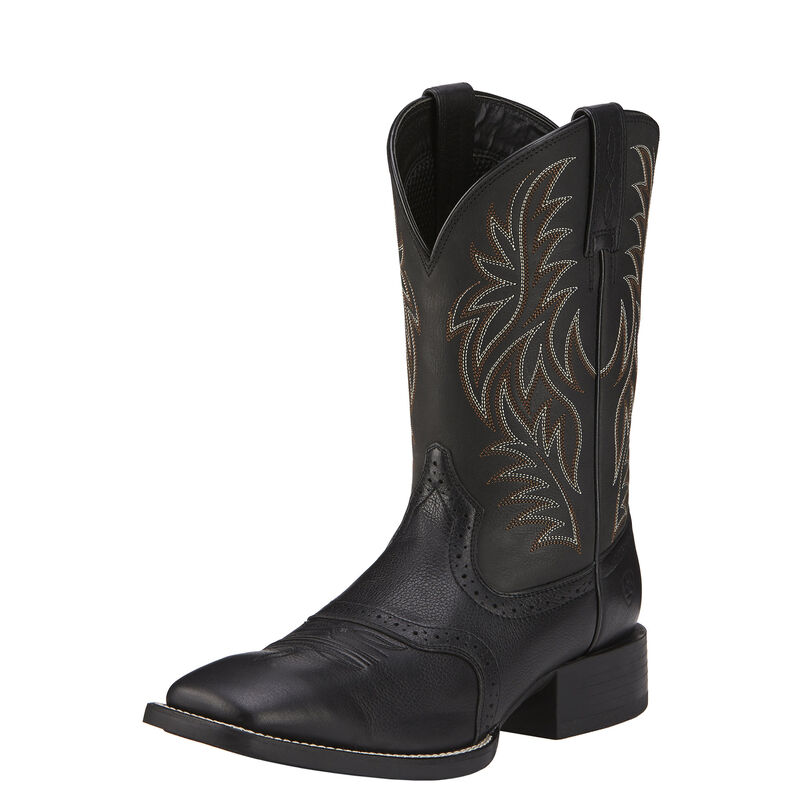 Ariat Westernstiefel Herren - Sport Wide Square Toe Schwarz ( YSRLA-6238 )